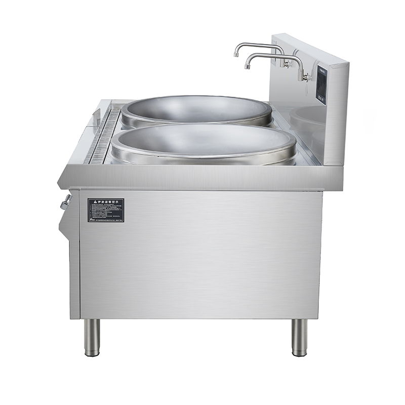 Double ended electromagnetic fryer