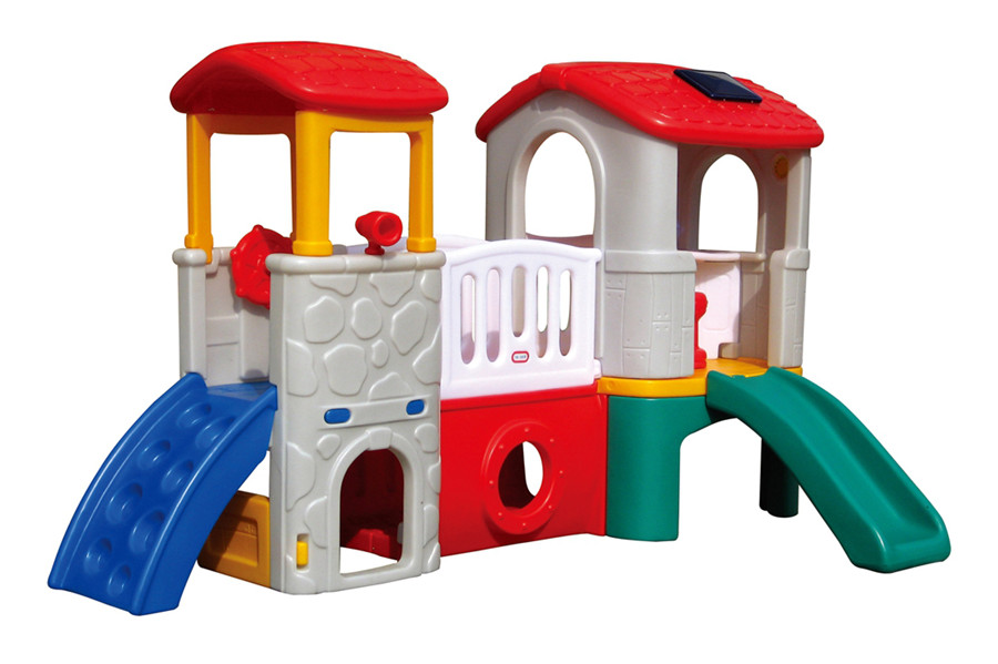 Cheap and Easy Installing Plastic Slide for Little Kids Suitable for Indoor and Outdoor