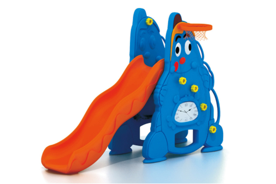 Cute Cartoon Characters Plastic Slide Suitable for Daycare
