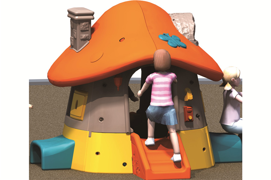 Doll House Toddler' Happy Mushroom Playhouse Best Choice for Family Yard Garden and Preschool Good for Little Kids