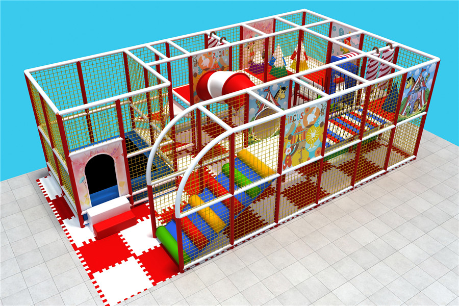 Kids Indoor Playground Made in Soft Material Designed for Kids to Play Indoor