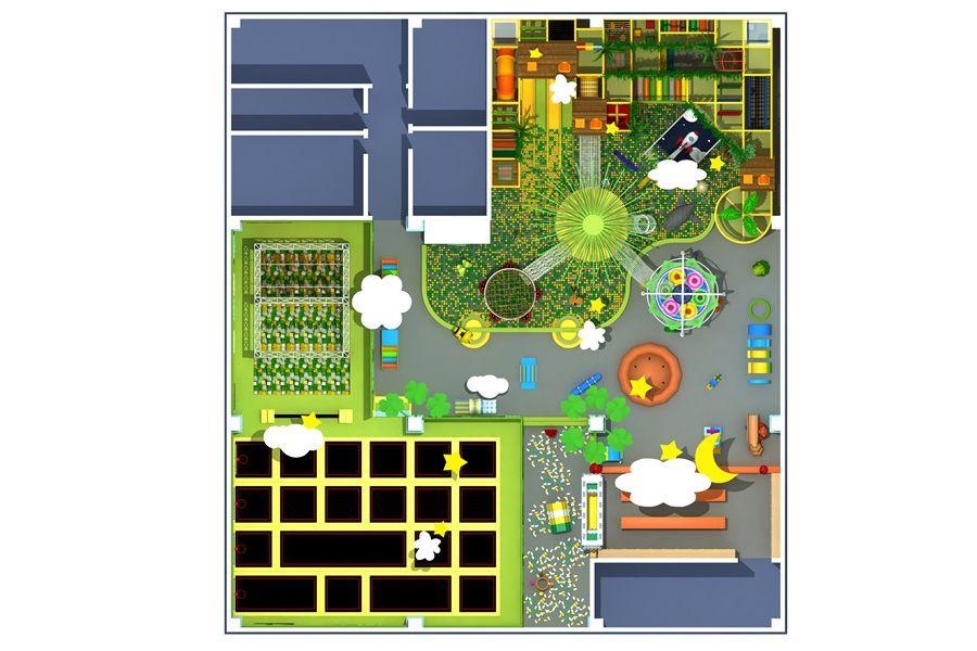Family Entertainment Center with Soft Play, Trampoline and Ninja Course