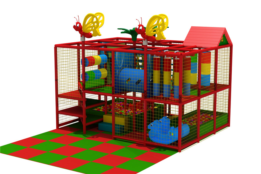 Kids Indoor Playground Made of Soft Material with Maze Games