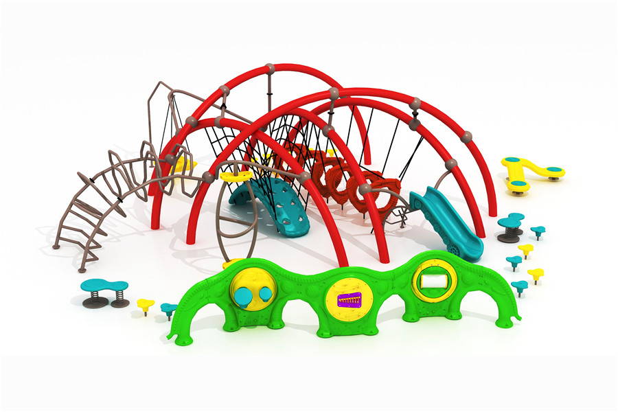 Children’s Durable Combined Outdoor Climbing System Outdoor Playground Equipment  KQ31002A