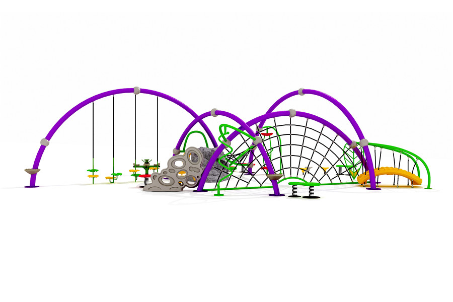 Durable Combined Commercial Climbing Outdoor Physical Training Playground Equipment for Kids Made in China