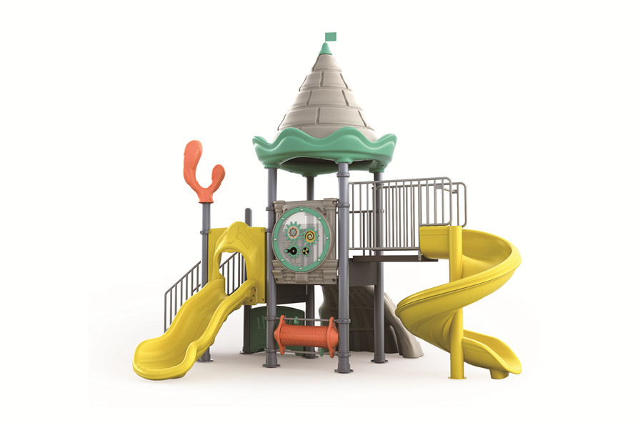Small Playground for Kids to Play Games in the Apartment and Community Area