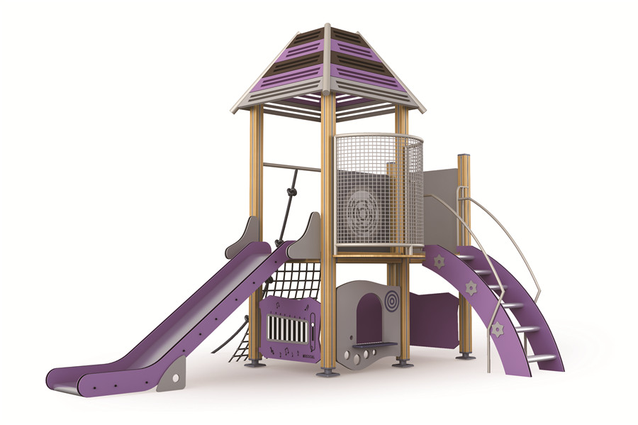 Outdoor Playground Equipment Made in Environmental Material Good for School and Camping Playground
