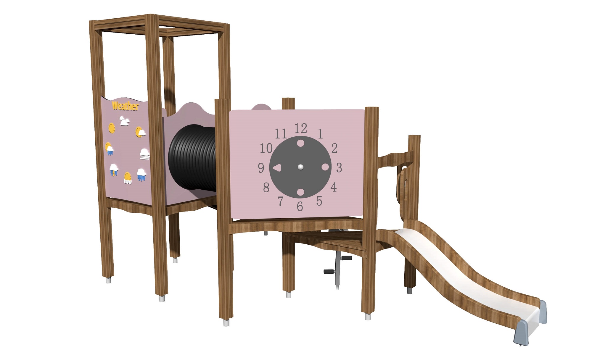 playground equipment in small size suitable for backyard for kids to play