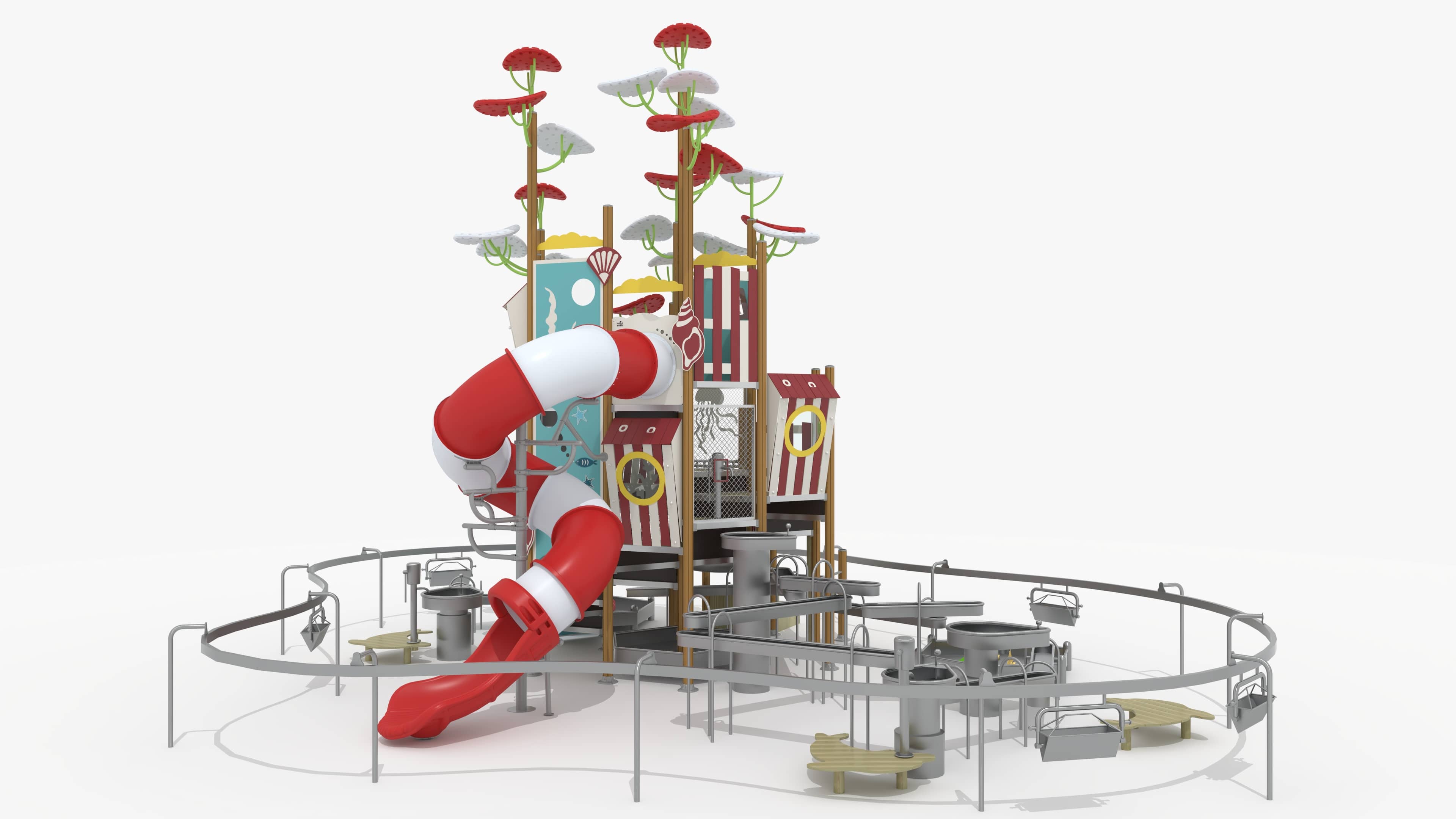 2024 HOT Selling Kid Toy Playground Equipment Playground Set Games For School Commercial Playground Equipment