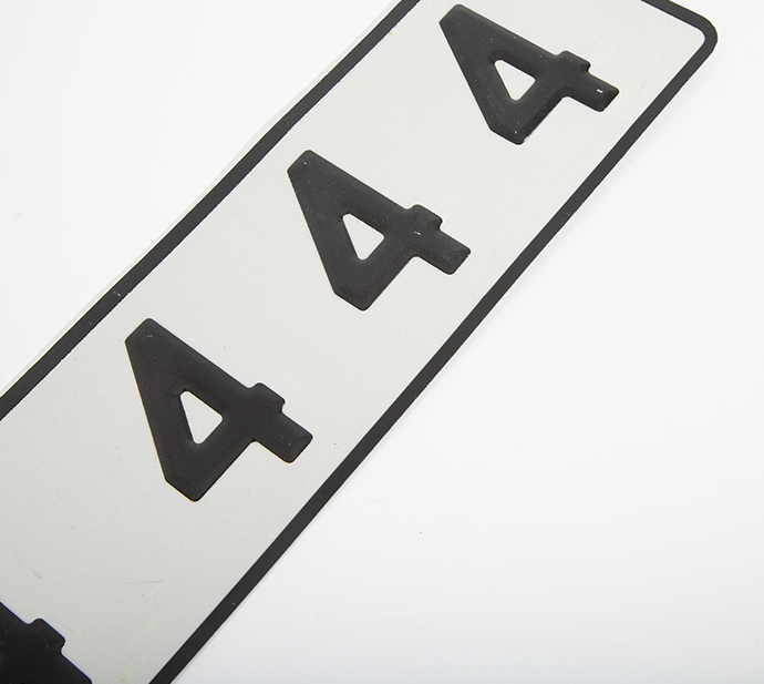 Embossing Vehicle License Plate Film3