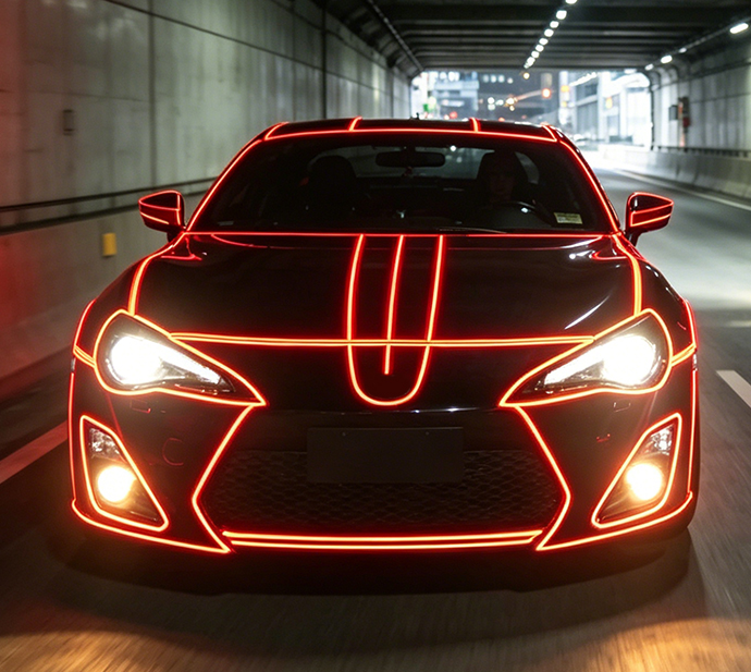 Vehicle making reflective Plate  3