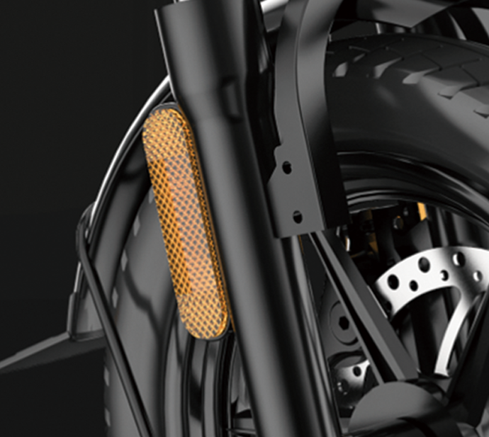 Electric vehicle reflector Plate 1