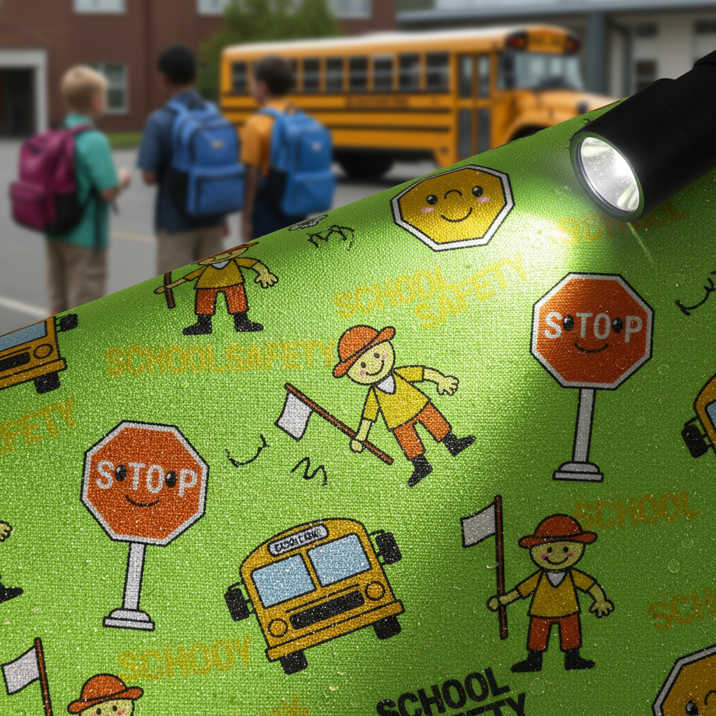 Reflective Cloth For School Safety Programs