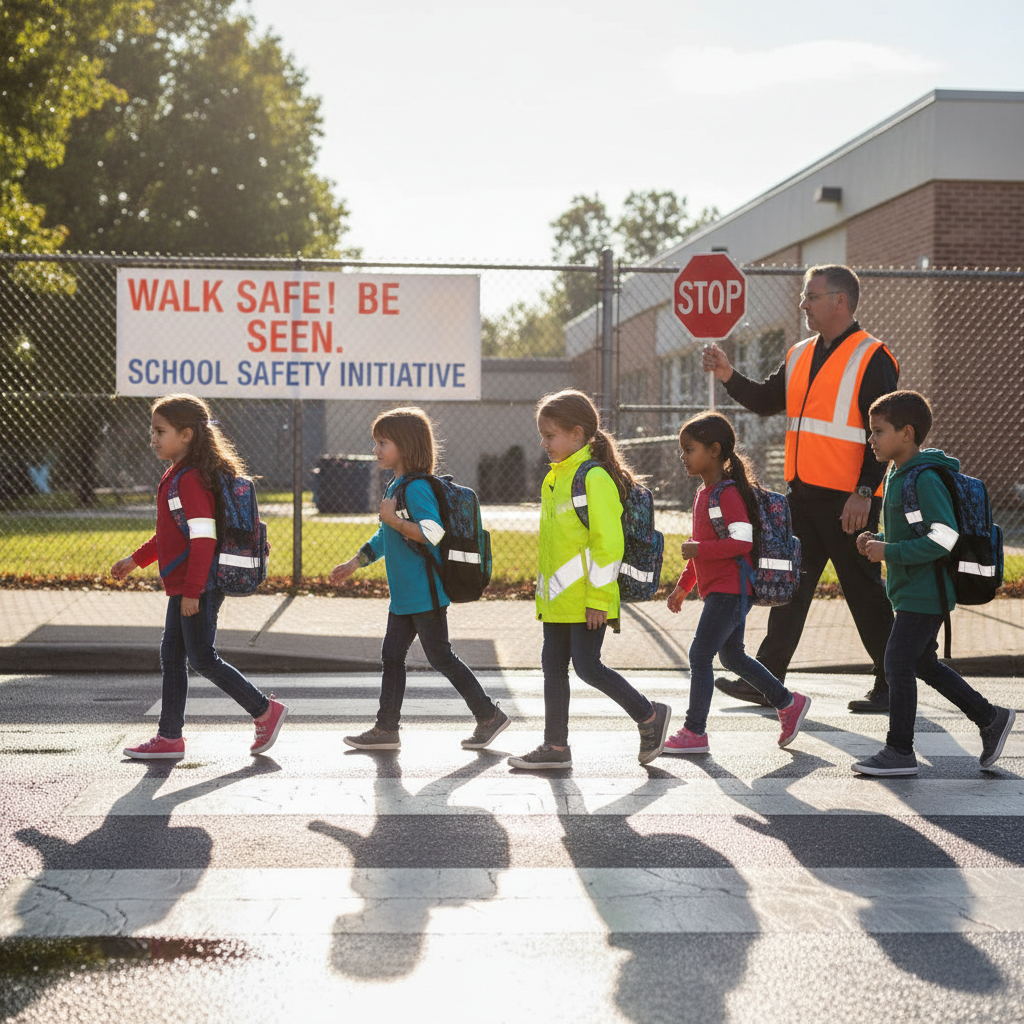 Reflective Strips For School Safety Programs