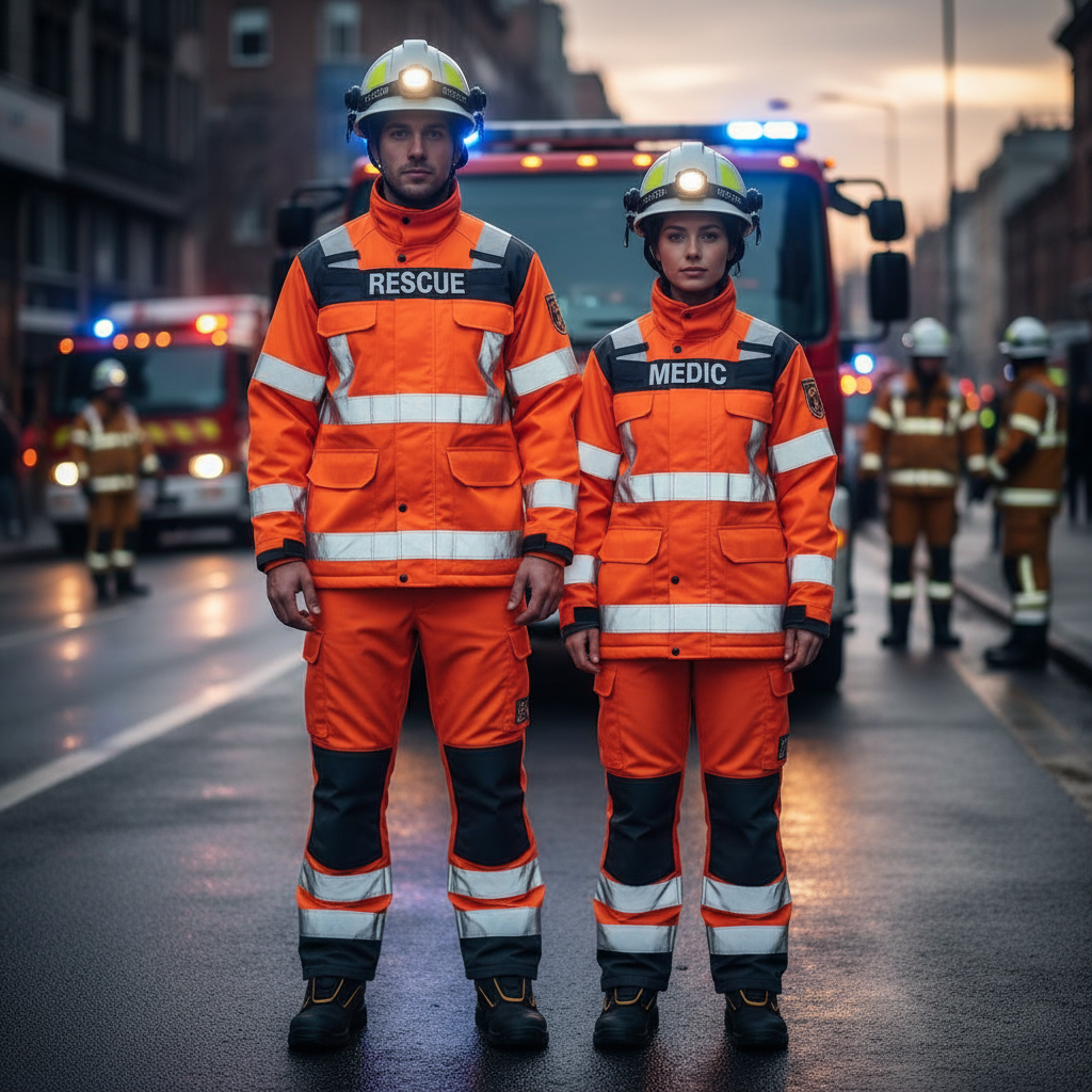 Reflective Safety Clothing For Emergency Response Services