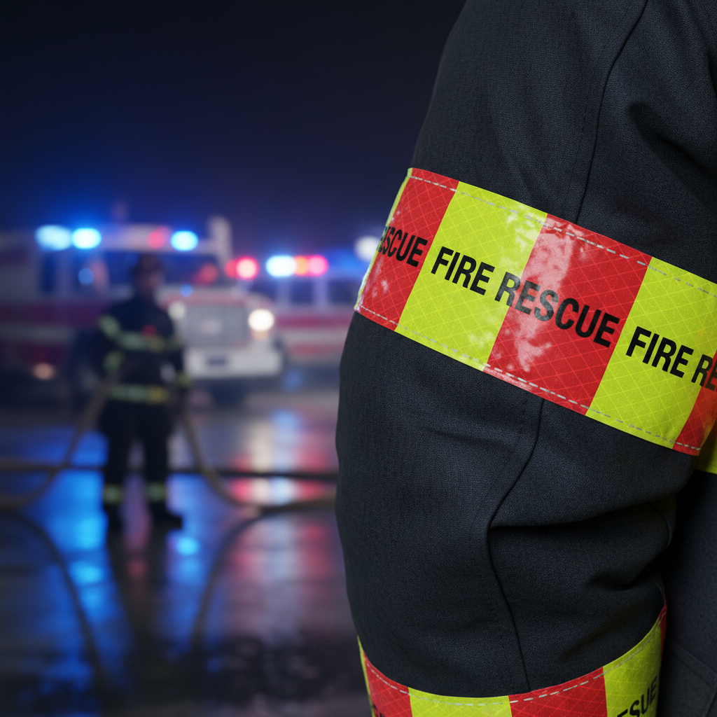 Firefighter Reflective Tape For Emergency Response Services