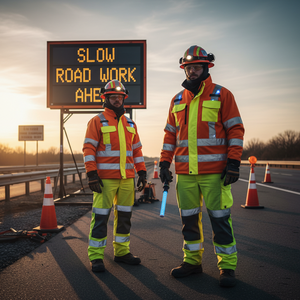 Reflective Garments For Roadside Infrastructure