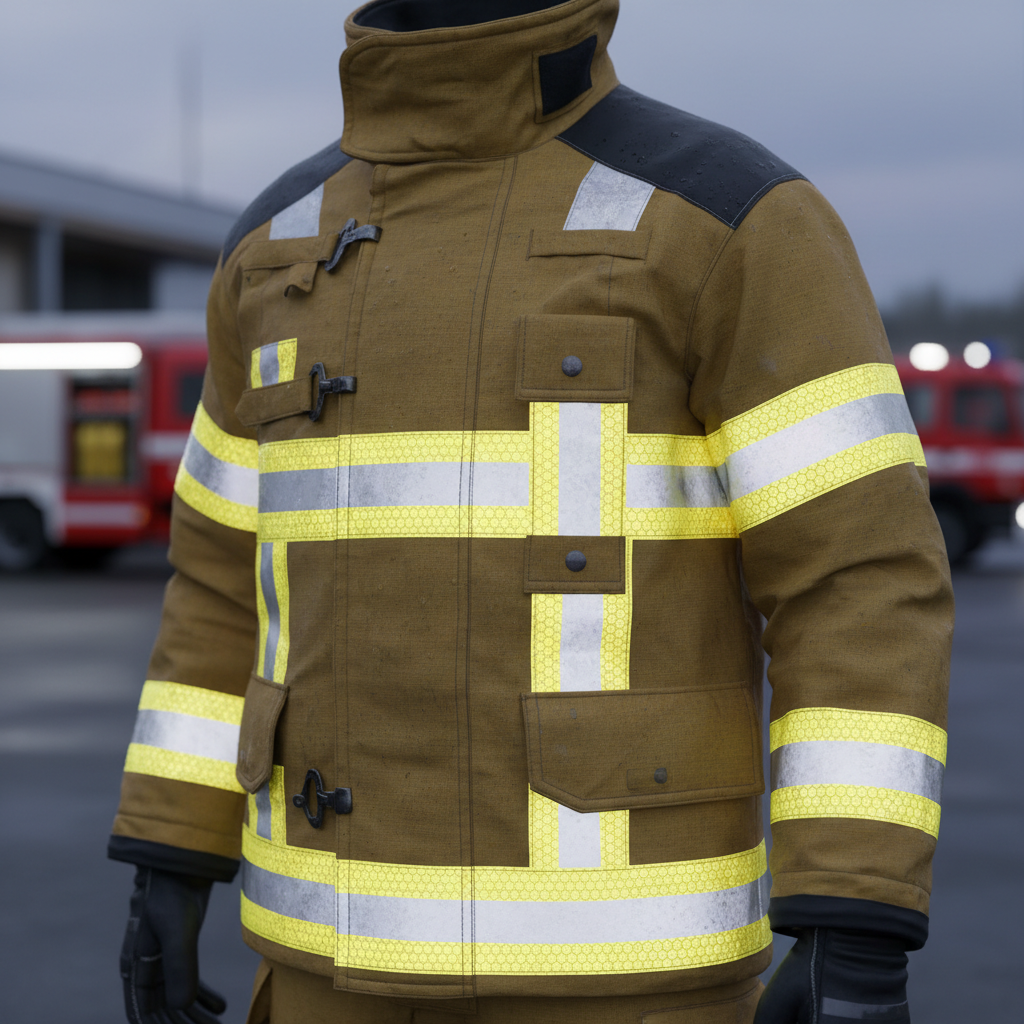 Firefighter Reflective Tape For Personal Protective Equipment