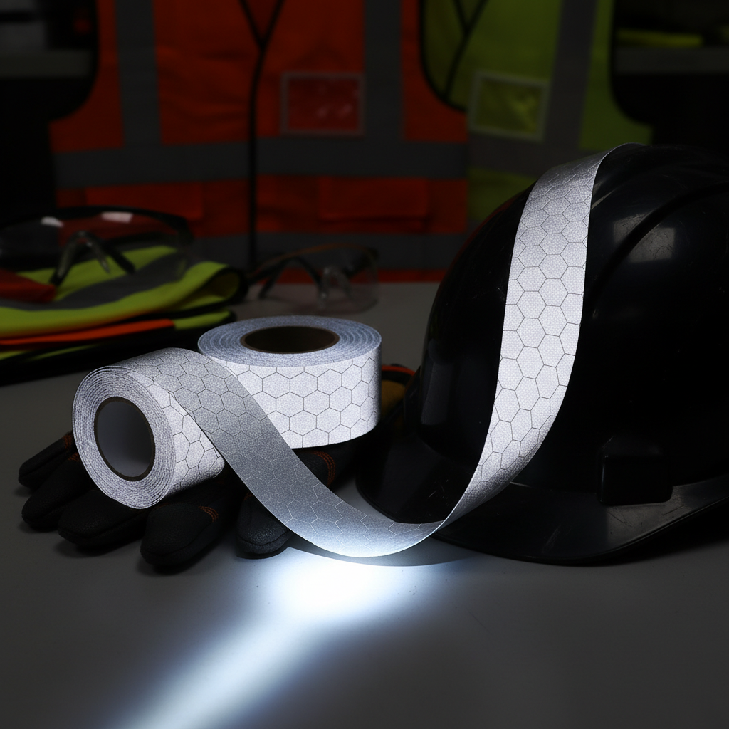 Retro Reflective Tape For Personal Protective Equipment