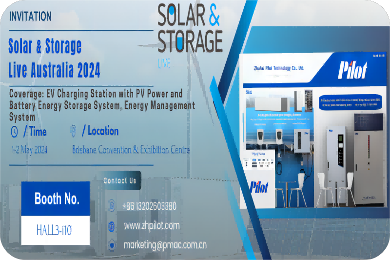 Exhibition Preview：Efficiency meets innovation with Pilot smart energy solutions at Solar & Storage Live Australia 2024