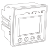 Panel type multifunction power meterhb9