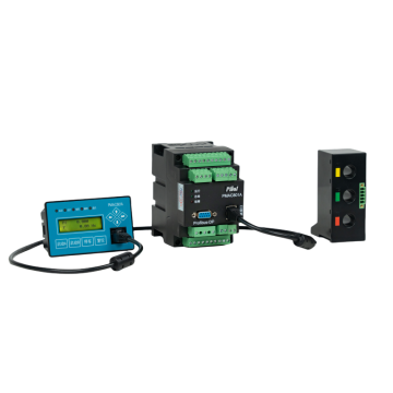 DIN Rail-mounted Motor Protection  Multi-Channel Energy Meter PMAC801A for 3 Phase 4 Wire