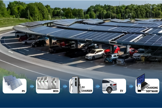 pilot solar pv-bess-ev charging stations solutions