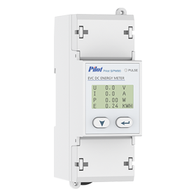 Din-Rail DC Single Phase Energy Meter SPM90 with basic function and pulse output, optional Shunt, Modbus protocol