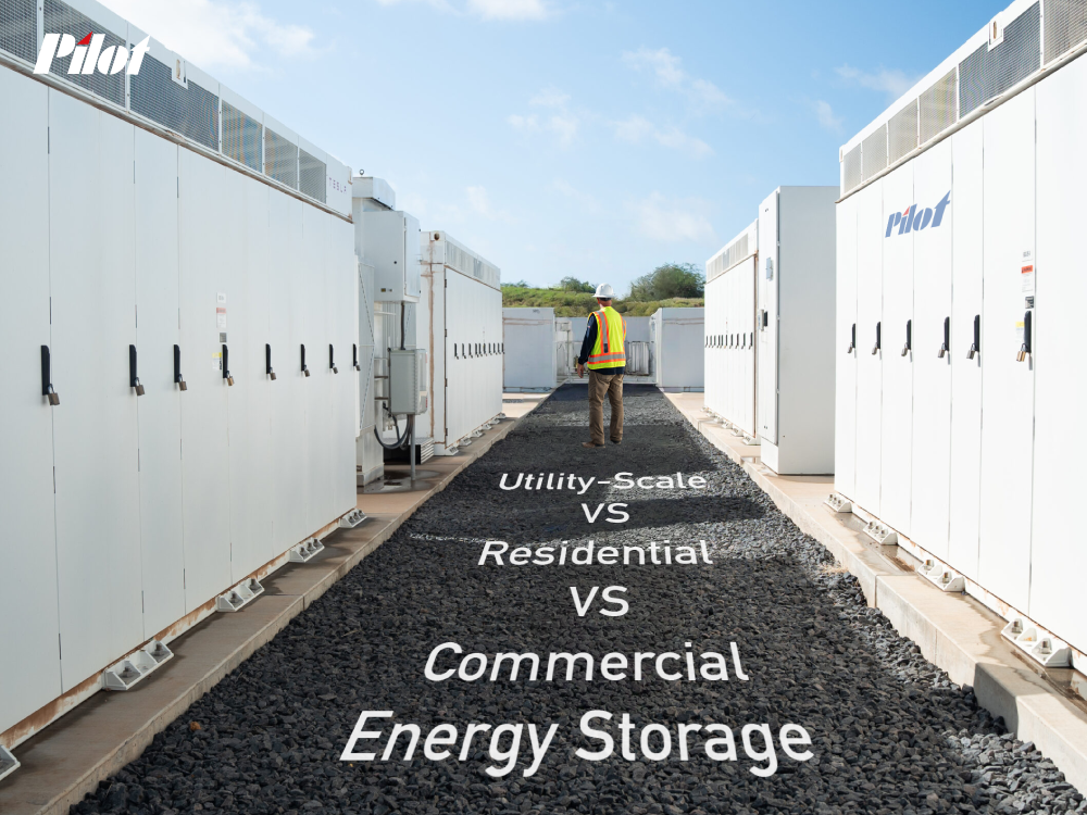 Úžitkové verzus obytné verzus komerčné skladovanie energie
