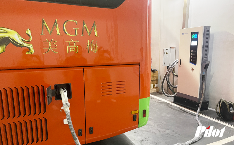 Pilot Powers 24/7 EV Charging Service (Phase II) for MGM Macau