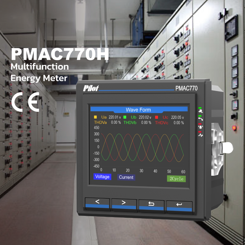 Panel Type Multifunction Power Meter
