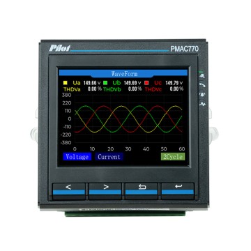 AC Three Phase Multifunction Energy Meter PMAC770H for Power Quality Analysis