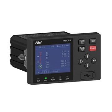 DIN Rail-mounted Motor Protection and Control Device PMAC811 suitable for three-phase AC asynchronous motor with rated voltage of AC380V or AC690V.