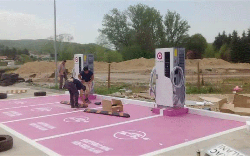 DC EV Charger Commercial Series PEVC3106E:60kW
