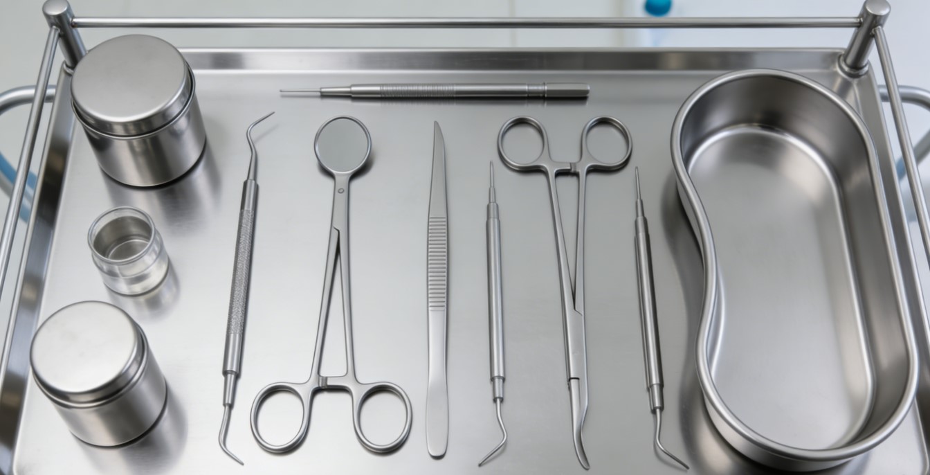 What stainless steel is used in medical devices