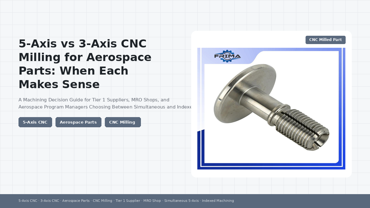 Fraisage CNC 5 axes vs 3 axes pour les pièces aérospatiales : quand choisir l’une ou l’autre option