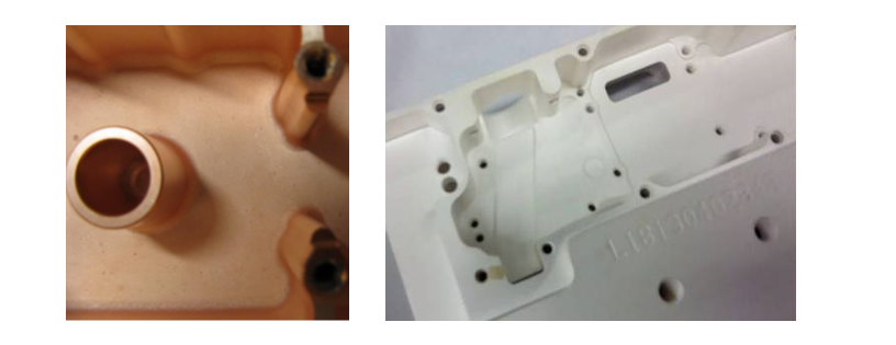 Placage terne ou décoloration générale sur les pièces usinées CNC