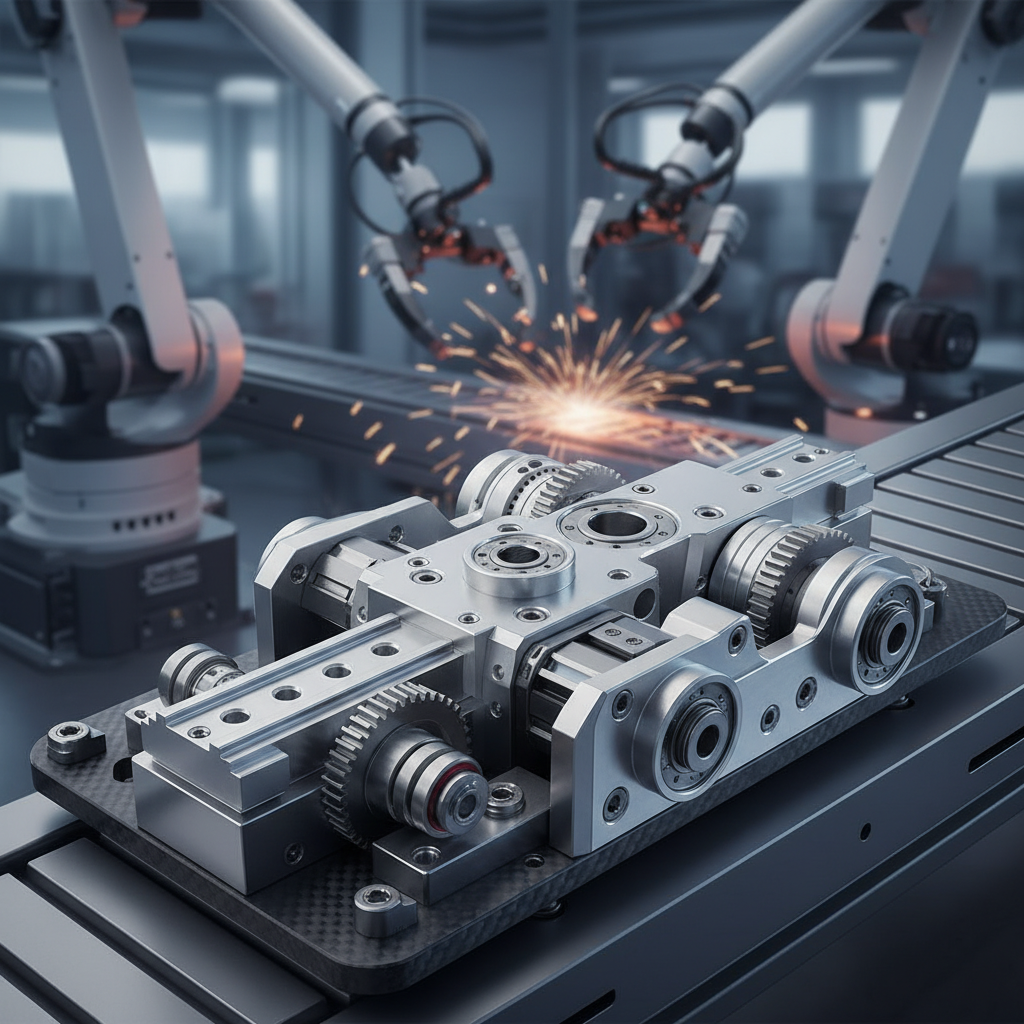 Machining Part For Industrial Automation And Robotics