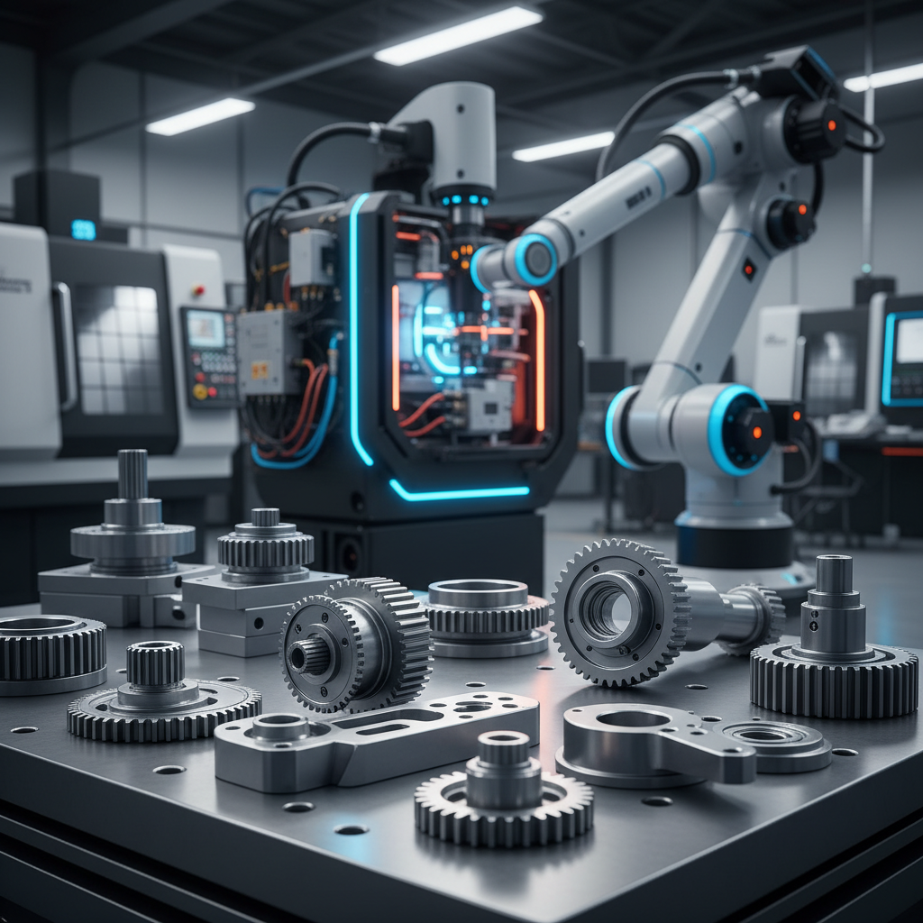 Cnc Auto Parts For Industrial Automation And Robotics