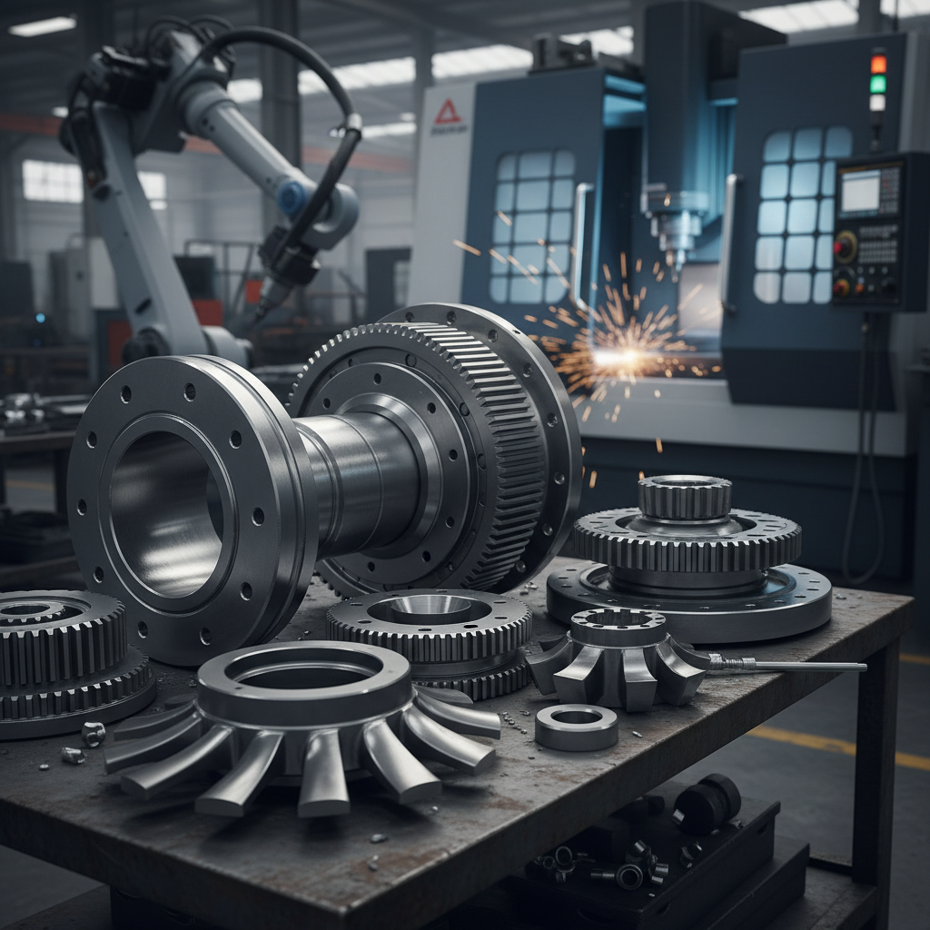 Machining Parts For Energy And Power Generation