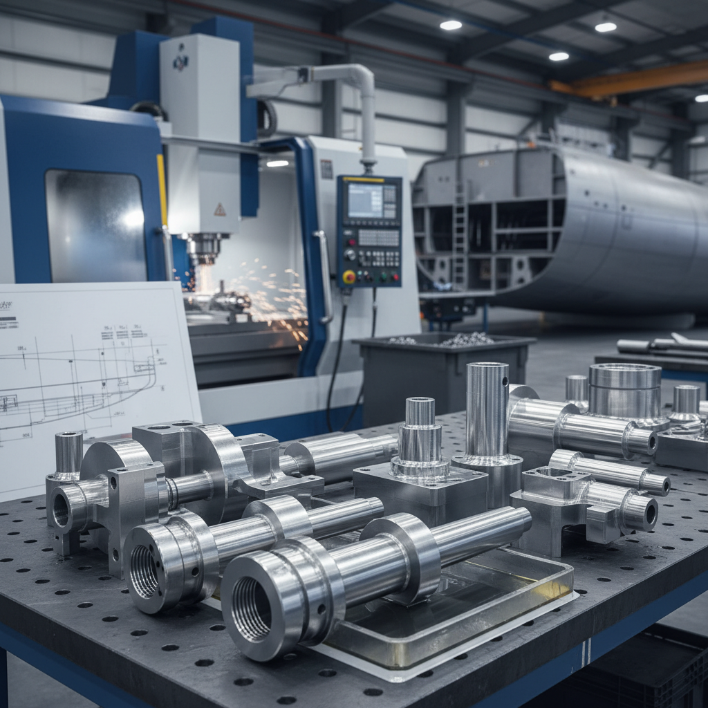 Cnc Auto Parts For Marine And Shipbuilding