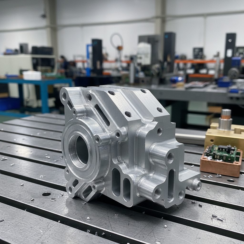 Cnc Milling Part For Telecommunications Infrastructure
