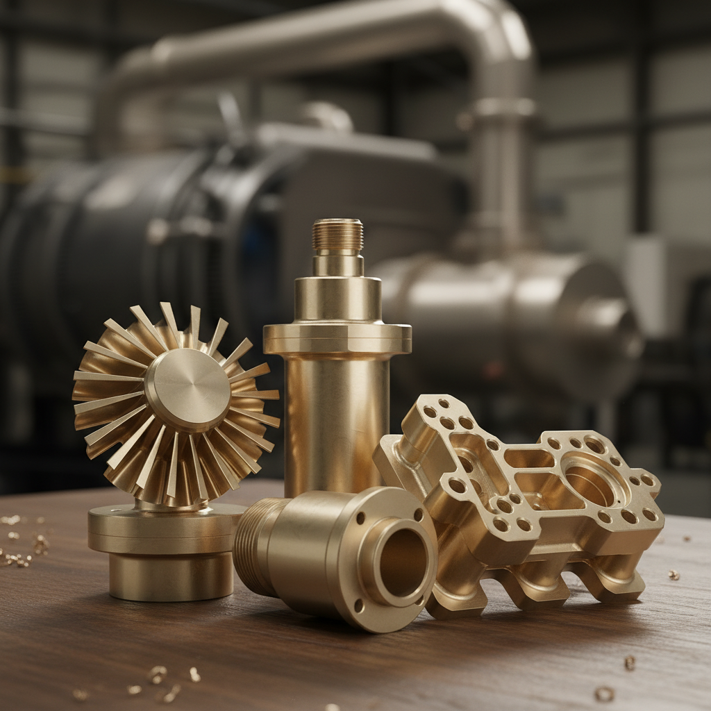 Brass Cnc Parts For Energy And Power Generation