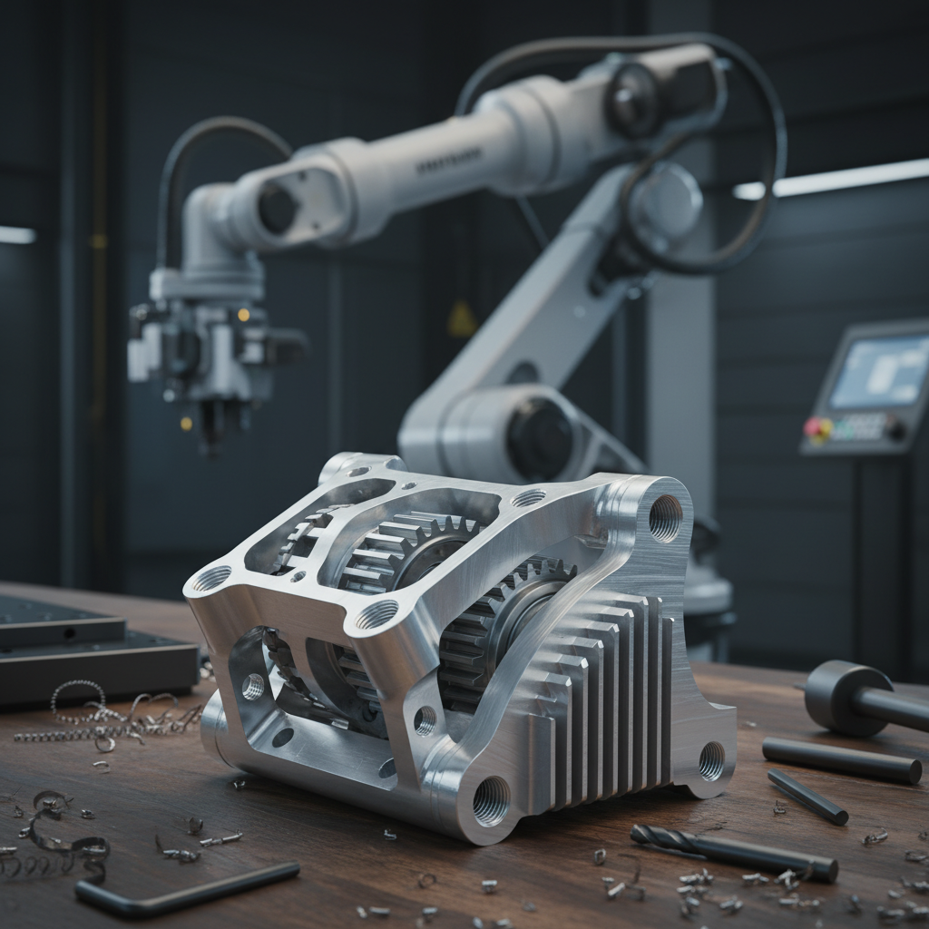 Cnc Machined Part For Industrial Automation And Robotics