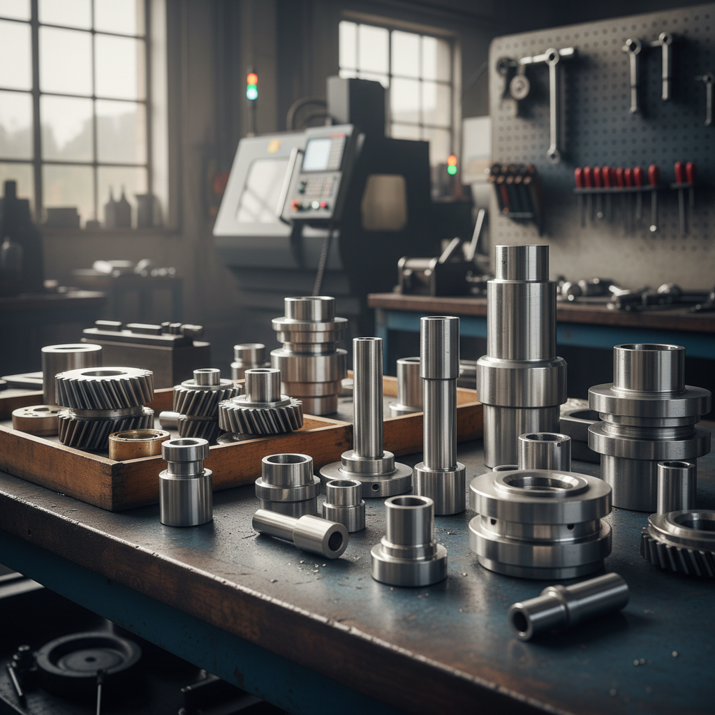 Turned Metal Parts For Automotive Engineering