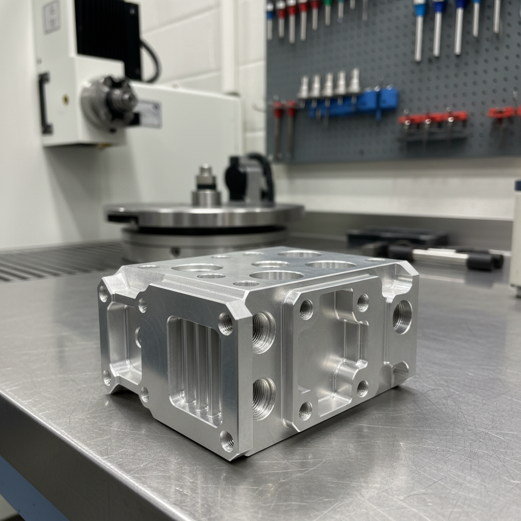 Machining Part For Telecommunications Infrastructure