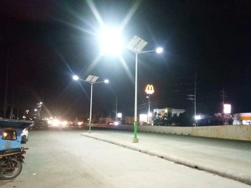 225pcs 6M 80w Solar Street Light in Vietnam