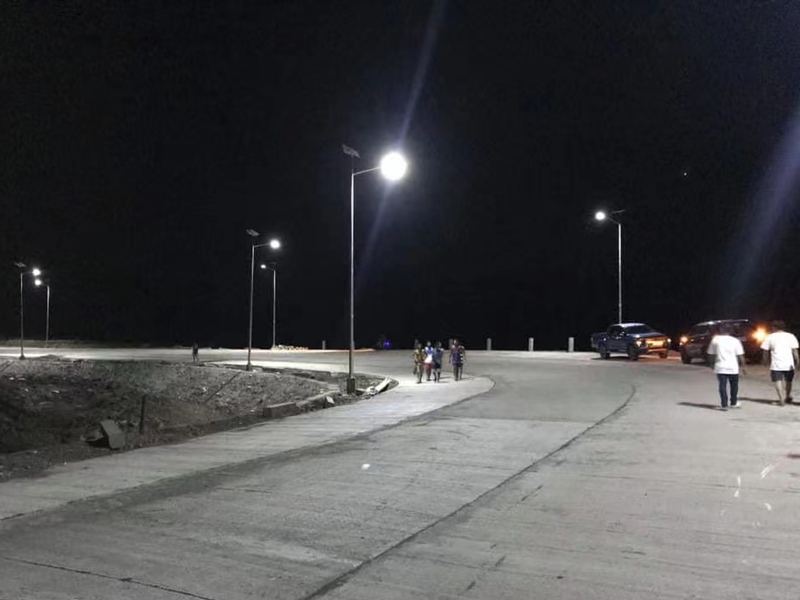 252pcs 6M 40W Separate Solar Street Light With Lithium Battery in Thailand