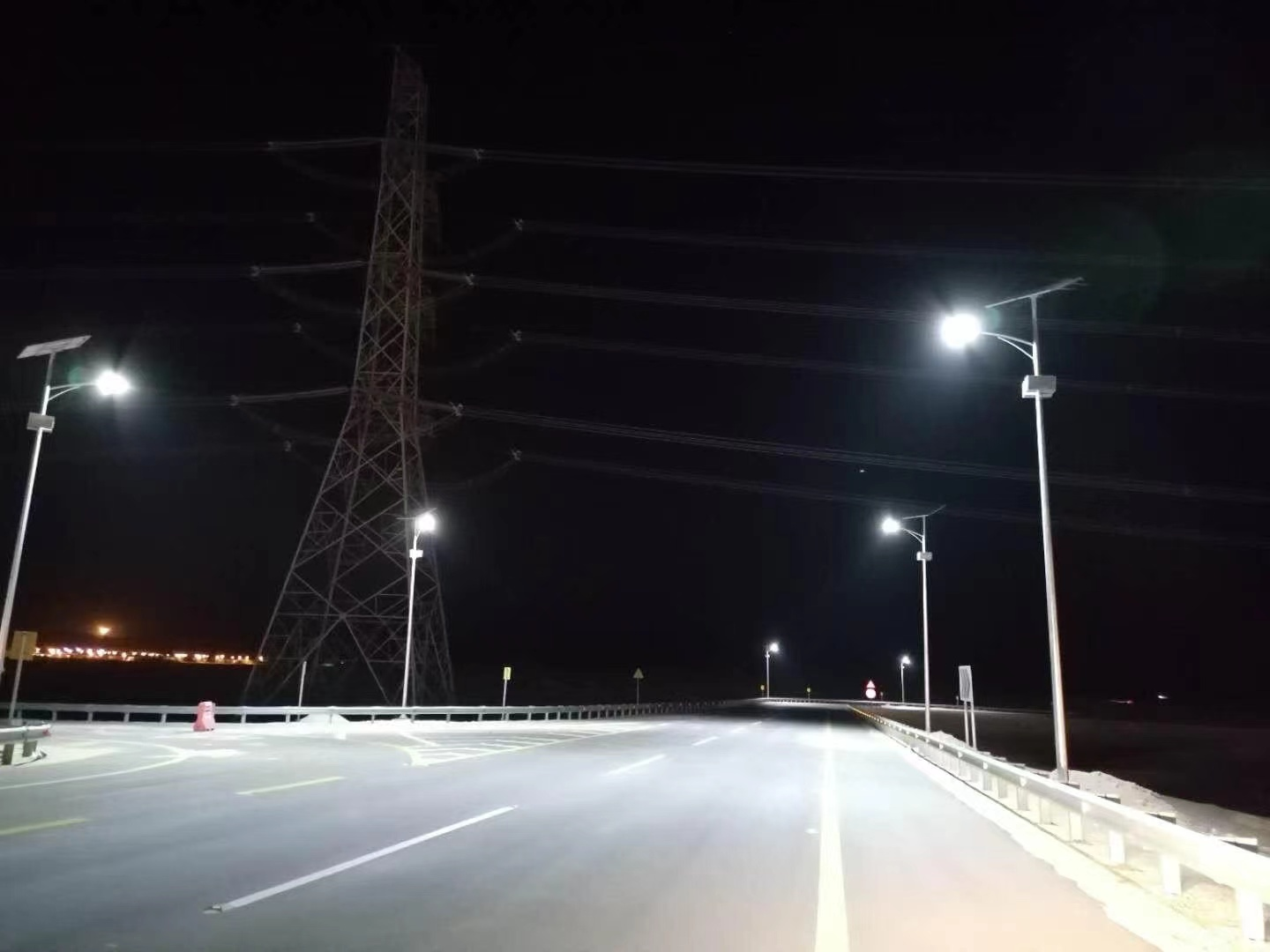 185pcs 10M 120W highway olar Street Light in Jordan