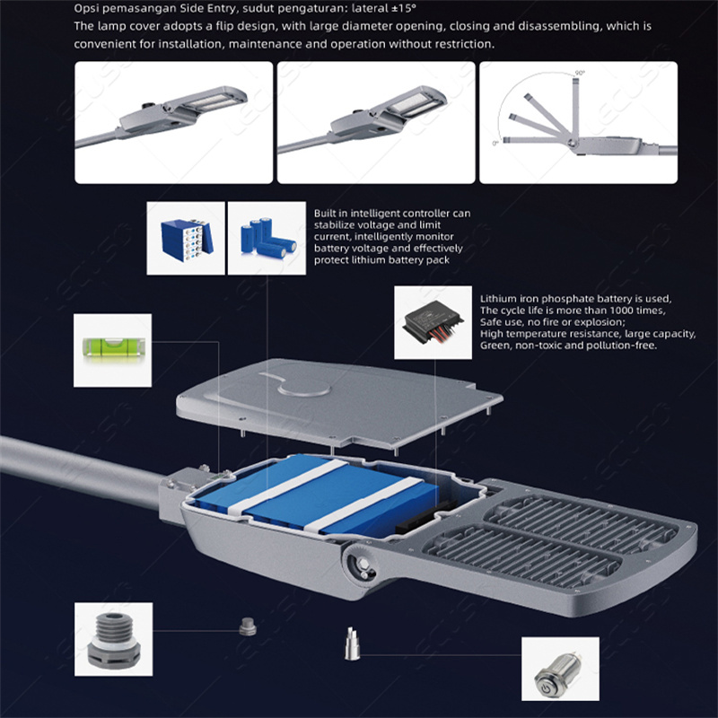 Economical and Practical All in Two Solar Street L01